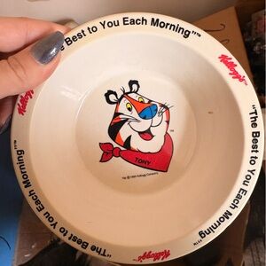 Tony the Tiger White Bowl